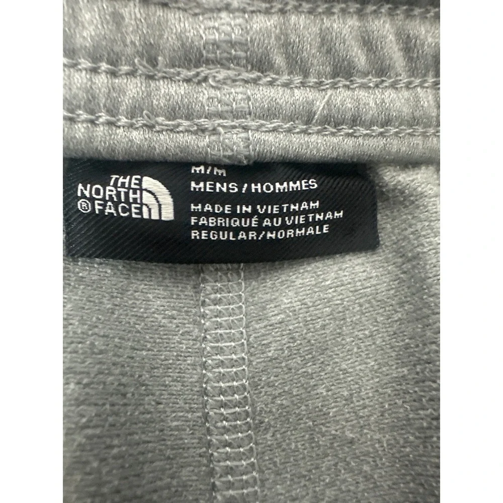 The North Face Mens Gray Athletic Shorts Size Medium Regular Fit Polyester